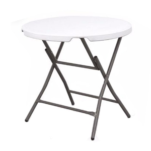 Terras tafel kunststof rond 80cm